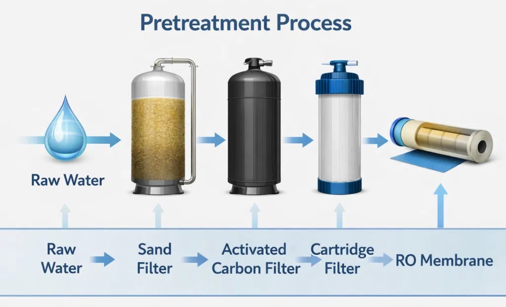 Placeholder: RO plant pre-treatment